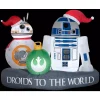 Airblown 5 Ft. W Inflatable Christmas Airblown Stylized R2-D2 BB-8 Driod Star Wars 1 Airblown 5 Ft. W Inflatable Christmas Airblown Stylized R2-D2 BB-8 Driod Star Wars -Alpine Corporation Shop airblown christmas inflatables g 115456 64 1000
