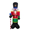 ALEKO 96 In. Christmas Inflatable Nutcracker With UL Certified Blower And LED Lights -Alpine Corporation Shop aleko christmas inflatables chid001 hd 64 1000