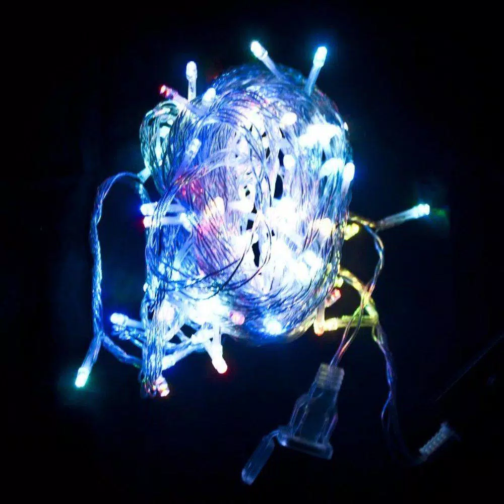 ALEKO 34 Ft. 100-Light LED Multi-Color Flush Light Electric Powered Extendable Christmas Holiday Light (Lot Of 2) 6 ALEKO 34 Ft. 100-Light LED Multi-Color Flush Light Electric Powered Extendable Christmas Holiday Light (Lot Of 2) - Image 4