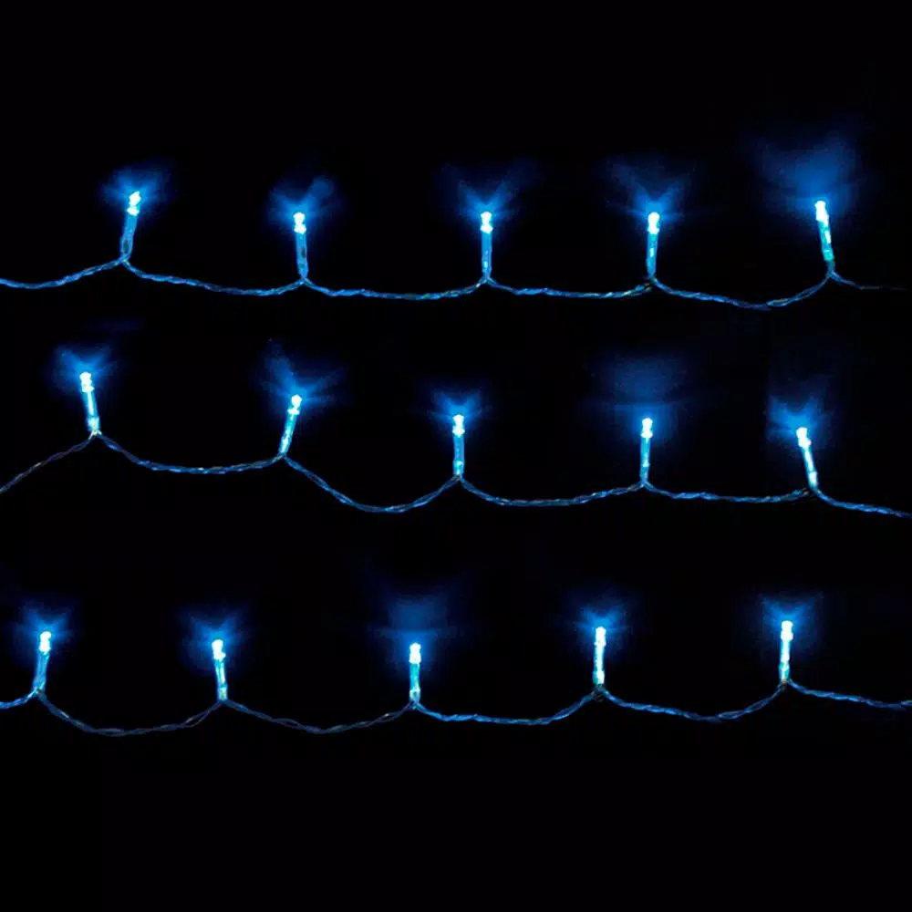 ALEKO 50-Light White LED Solar Powered Mini Christmas String Lights 4 ALEKO 50-Light White LED Solar Powered Mini Christmas String Lights - Image 2