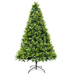 ALEKO 9 Ft. Unlit Traditional Artificial Christmas Holiday Tree