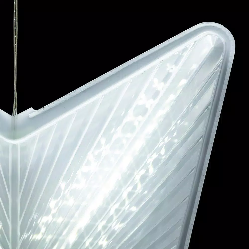 Alpine Corporation 19 In. Tall Christmas 3D Hanging Star Ornament Decoration With LED Lights 12 Alpine Corporation 19 In. Tall Christmas 3D Hanging Star Ornament Decoration With LED Lights - Image 10