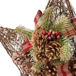 Alpine Corporation 20 In. Tall Hanging Rustic Pinecone Christmas Star Decor 19 Alpine Corporation 20 In. Tall Hanging Rustic Pinecone Christmas Star Decor -Alpine Corporation Shop alpine corporation christmas ornaments cim306hh 44 1000