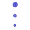 Alpine Corporation 37 In. Tall 3-Tier Christmas Ornaments With Chasing Blue And White LED Lights -Alpine Corporation Shop alpine corporation christmas ornaments cor164 64 1000