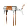 Alpine Corporation 20 In. Tall Metal Rustic Grazing Reindeer Christmas Decoration 1 Alpine Corporation 20 In. Tall Metal Rustic Grazing Reindeer Christmas Decoration -Alpine Corporation Shop alpine corporation christmas yard decorations jum326 64 1000