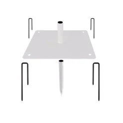 Alpine Corporation Indoor/Outdoor Artificial Flocked Christmas Tree With Warm White LED Lights, Brown -Alpine Corporation Shop alpine corporation pre lit christmas trees bys146l ww 1f 1000