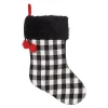 Amscan 18 In. Fabric Christmas Buffalo Plaid Deluxe Stockings (2-Pack) -Alpine Corporation Shop amscan christmas stockings 3901322 64 1000