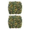 Home Accents Holiday 50 Ft. Pre-lit Artificial Christmas Roping Garland With 200 Incandescent Clear Lights (Set Of 2) 1 Home Accents Holiday 50 Ft. Pre-lit Artificial Christmas Roping Garland With 200 Incandescent Clear Lights (Set Of 2) -Alpine Corporation Shop christmas garland giz5gb094c06 64 1000