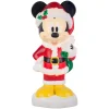Gemmy 2 Ft. Tall White Lighted Christmas Outdoor Decor-Mickey With Gifts-Disney 2 Gemmy 2 Ft. Tall White Lighted Christmas Outdoor Decor-Mickey With Gifts-Disney -Alpine Corporation Shop christmas novelty lights g 115283 64 1000