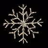 HOLIDYNAMICS HOLIDAY LIGHTING SOLUTIONS 24 In. Classic White Holidynamics Christmas LED Snowflake With Lighted 1 HOLIDYNAMICS HOLIDAY LIGHTING SOLUTIONS 24 In. Classic White Holidynamics Christmas LED Snowflake With Lighted -Alpine Corporation Shop christmas yard decorations 65984 cw 64 1000