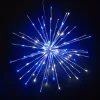 HOLIDYNAMICS HOLIDAY LIGHTING SOLUTIONS 16 In. Pure White/Blue LED Christmas Spritzer -Alpine Corporation Shop christmas yard decorations 66400 pwbl 64 1000