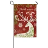 Evergreen 18 In. X 12.5 In. Christmas Deer Silhouette Garden Sub Suede Flag 1 Evergreen 18 In. X 12.5 In. Christmas Deer Silhouette Garden Sub Suede Flag -Alpine Corporation Shop evergreen christmas flags 14s3531 64 1000