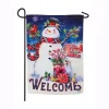 Evergreen 18 In. X 12.5 In. Christmas Barn Snowman Garden Suede Flag 2 Evergreen 18 In. X 12.5 In. Christmas Barn Snowman Garden Suede Flag -Alpine Corporation Shop evergreen christmas flags 14s8707 64 1000