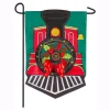 Evergreen 18 In. X 12.5 In. Christmas Train Garden Applique Flag -Alpine Corporation Shop evergreen christmas flags 168957bl 64 1000