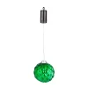 Evergreen 6 In. Green Shatterproof LED Ball Outdoor Safe Battery Operated Christmas Ornament -Alpine Corporation Shop evergreen christmas ornaments 2la1327gn 64 1000