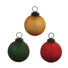 Evergreen 2-1/2 In. Round Holiday Classic Christmas Ornaments (12-Pack) -Alpine Corporation Shop evergreen christmas ornaments 3otg342 64 1000