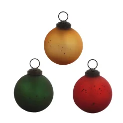 Evergreen 2-1/2 In. Round Holiday Classic Christmas Ornaments (12-Pack)