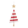 Evergreen 8 In. Red And White Wood Christmas Tree Ornament 2 Evergreen 8 In. Red And White Wood Christmas Tree Ornament -Alpine Corporation Shop evergreen christmas ornaments 3otw121 64 1000