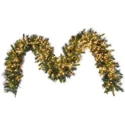 Fraser Hill Farm 9 Ft. Pre-Lit Artificial Christmas Garland With Special Lighting Effects