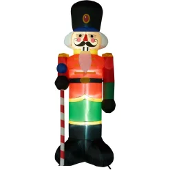 Fraser Hill Farm 10 Ft. Nutcracker Christmas Inflatable With Lights -Alpine Corporation Shop fraser hill farm christmas inflatables fhfnutcrk201 l 1d 1000