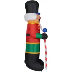 Fraser Hill Farm 10 Ft. Nutcracker Christmas Inflatable With Lights -Alpine Corporation Shop fraser hill farm christmas inflatables fhfnutcrk201 l 1f 1000
