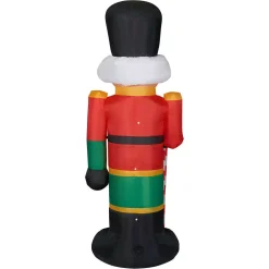 Fraser Hill Farm 10 Ft. Nutcracker Christmas Inflatable With Lights -Alpine Corporation Shop fraser hill farm christmas inflatables fhfnutcrk201 l 4f 1000