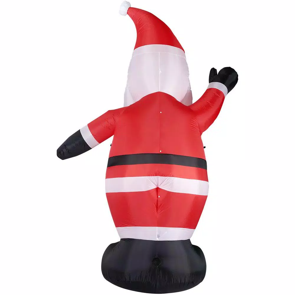 Fraser Hill Farm 12 Ft. Santa Christmas Inflatable 7 Fraser Hill Farm 12 Ft. Santa Christmas Inflatable - Image 5