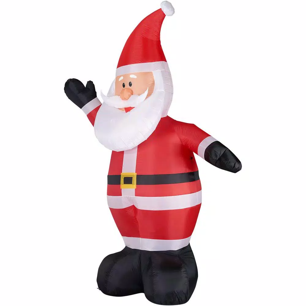 Fraser Hill Farm 12 Ft. Santa Christmas Inflatable 5 Fraser Hill Farm 12 Ft. Santa Christmas Inflatable - Image 3