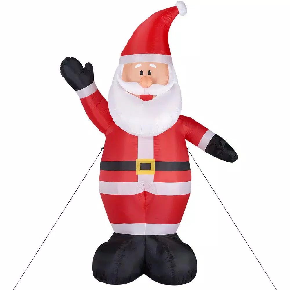 Fraser Hill Farm 12 Ft. Santa Christmas Inflatable 9 Fraser Hill Farm 12 Ft. Santa Christmas Inflatable - Image 7
