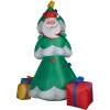Fraser Hill Farm 20 Ft. Christmas Tree With Santa And Gifts Inflatable With Lights 1 Fraser Hill Farm 20 Ft. Christmas Tree With Santa And Gifts Inflatable With Lights -Alpine Corporation Shop fraser hill farm christmas inflatables fhftree201 l 64 1000
