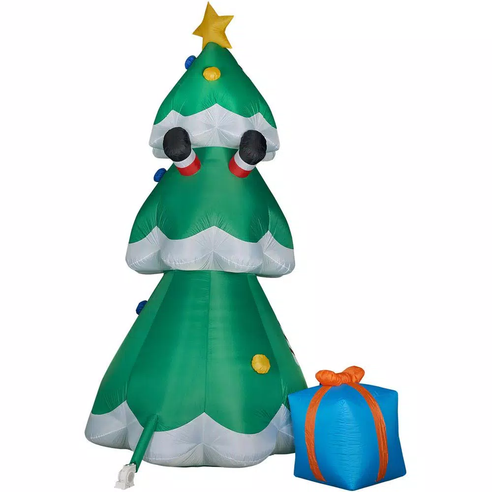 Fraser Hill Farm 20 Ft. Christmas Tree With Santa And Gifts Inflatable With Lights 9 Fraser Hill Farm 20 Ft. Christmas Tree With Santa And Gifts Inflatable With Lights - Image 7