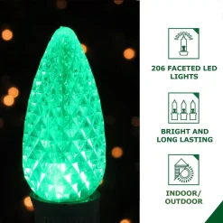 Fraser Hill Farm 4.5 Ft. 206-Light Multi-Color Christmas Tree Novelty Light -Alpine Corporation Shop fraser hill farm christmas novelty lights ffchled056 tr0 mlt 4f 1000