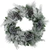 Fraser Hill Farm 24 In. Artificial Christmas Wreath With Oversized Pinecones 1 Fraser Hill Farm 24 In. Artificial Christmas Wreath With Oversized Pinecones -Alpine Corporation Shop fraser hill farm christmas wreaths ff024chwr004 0sn 64 1000