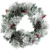 Fraser Hill Farm 24 In. Artificial Christmas Wreath With Pinecones And Berries 1 Fraser Hill Farm 24 In. Artificial Christmas Wreath With Pinecones And Berries -Alpine Corporation Shop fraser hill farm christmas wreaths ff024chwr009 0sn 64 1000
