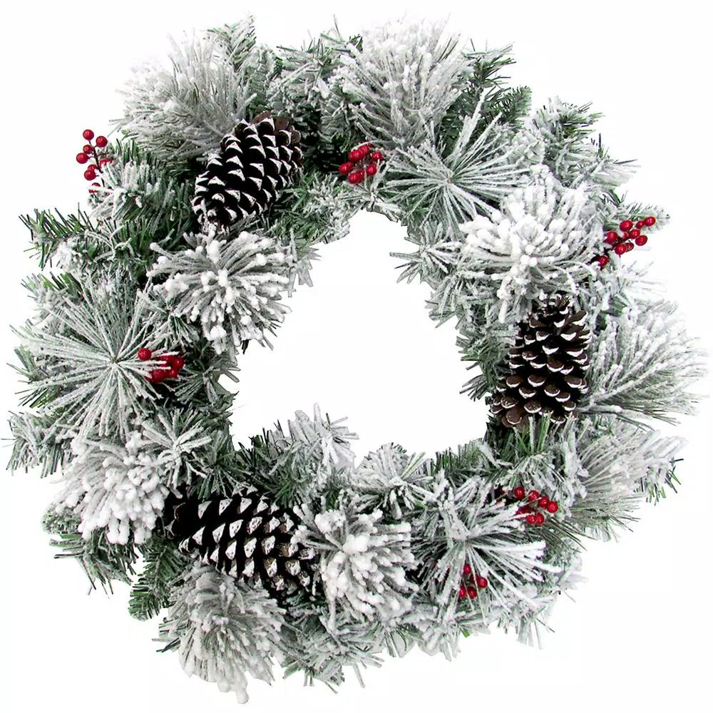Fraser Hill Farm 24 In. Artificial Christmas Wreath With Pinecones And Berries 3 Fraser Hill Farm 24 In. Artificial Christmas Wreath With Pinecones And Berries