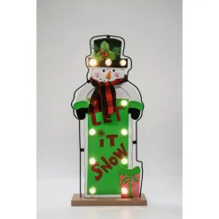 Fraser Hill Farm 24 In. Artificial Christmas Wreath With Train, Sleigh, Gift Box, Lighted HO HO HO & Let It Snow And Bejeweled Ornaments -Alpine Corporation Shop fraser hill farm christmas wreaths ffchdec005 bright 1f 1000