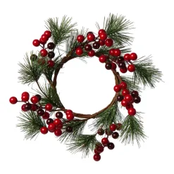 Glitzhome 19.29 In. H Wooden/Metal Led Pillar Lantern With 3 Changeable Candle Rings Spring/Fall/Christmas -Alpine Corporation Shop glitzhome christmas candles holders 2009000001 76 1000