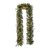 Glitzhome 9 Ft. L Pre-Lit Greenery Pine Cone Artificial Christmas Garland With Warm White LED Light -Alpine Corporation Shop glitzhome christmas garland 2010300009 64 1000