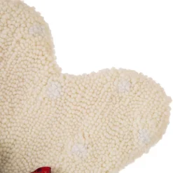 Glitzhome 12.5 In. Hooked Christmas Decor Stocking With Bone Shape 11 Glitzhome 12.5 In. Hooked Christmas Decor Stocking With Bone Shape -Alpine Corporation Shop glitzhome christmas stockings 1113004457 1f 1000