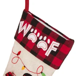 Glitzhome 21 In. L LED Embroidered Linen Christmas Stocking – Dog 14 Glitzhome 21 In. L LED Embroidered Linen Christmas Stocking – Dog -Alpine Corporation Shop glitzhome christmas stockings 1113203059 44 1000