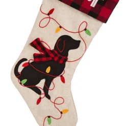 Glitzhome 21 In. L LED Embroidered Linen Christmas Stocking – Dog 15 Glitzhome 21 In. L LED Embroidered Linen Christmas Stocking – Dog -Alpine Corporation Shop glitzhome christmas stockings 1113203059 fa 1000