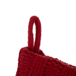 Glitzhome 22 In. L Knitted Polyester Red Christmas Stocking -Alpine Corporation Shop glitzhome christmas stockings 1113203190 44 1000