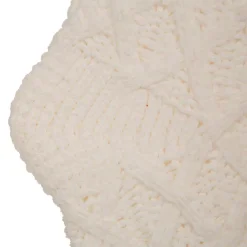 Glitzhome 22 In. L Knitted Polyester White Christmas Stocking With Red Trim And Pompom 11 Glitzhome 22 In. L Knitted Polyester White Christmas Stocking With Red Trim And Pompom -Alpine Corporation Shop glitzhome christmas stockings 1113203193 4f 1000