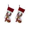 Glitzhome 21 In. H LED Embroidered Polyester Linen Christmas Decoration Stocking (2-Pack) -Alpine Corporation Shop glitzhome christmas stockings 2004700042 64 1000