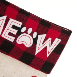 Glitzhome 21 In. Polyester LED Embroidered Linen Christmas Dog Stocking (2-Pack) 13 Glitzhome 21 In. Polyester LED Embroidered Linen Christmas Dog Stocking (2-Pack) -Alpine Corporation Shop glitzhome christmas stockings 2004700050 1f 1000