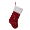 Glitzhome 21 In. H Red Sequin Christmas Stocking 2 Glitzhome 21 In. H Red Sequin Christmas Stocking -Alpine Corporation Shop glitzhome christmas stockings 2004700077 64 1000