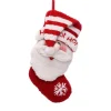 Glitzhome 20 In. Polyester/Acrylic Hooked Christmas Stocking With 3D Santa -Alpine Corporation Shop glitzhome christmas stockings jk13403wsa 64 1000