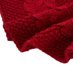 Glitzhome 52 In. D Knitted Acrylic Red Christmas Tree Skirt 13 Glitzhome 52 In. D Knitted Acrylic Red Christmas Tree Skirt -Alpine Corporation Shop glitzhome christmas tree skirts collars 1113202582 1f 1000