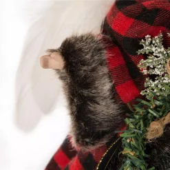 Glitzhome 12 In. H Plaid Angel Christmas Tree Topper Decoration 12 Glitzhome 12 In. H Plaid Angel Christmas Tree Topper Decoration -Alpine Corporation Shop glitzhome christmas tree toppers 1123202425 44 1000