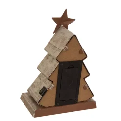 Glitzhome 7.50 In. H Marquee LED Wooden/Metal Christmas Tree Stocking Holder -Alpine Corporation Shop glitzhome stocking holders gh1124202579 fa 1000